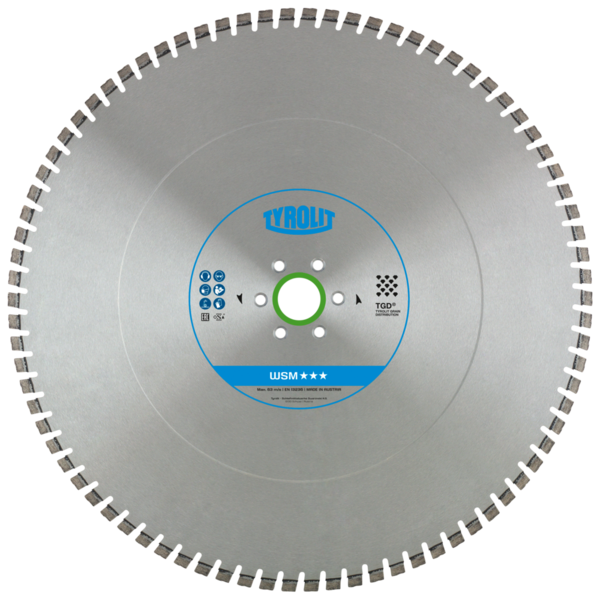 Diamond blade Tyrolit Premium WSM 800 x 4,4 mm (12M109)