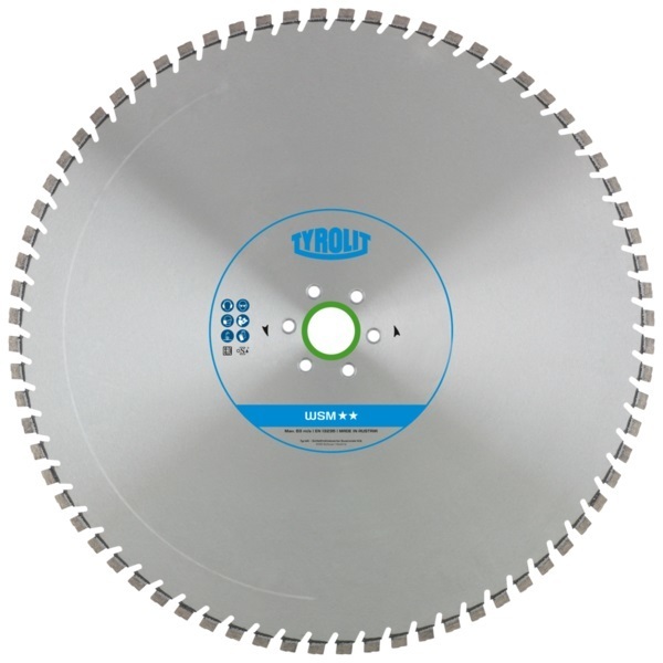 Tarcza diamentowa Tyrolit Standard WSM 1025 mm do betonu (szerokość 4,9 mm)