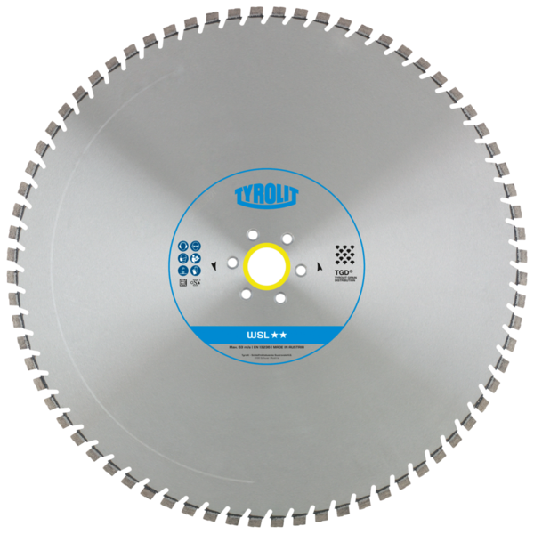 Diamond blade Tyrolit Standard WSL 600 x 3,9 mm_W