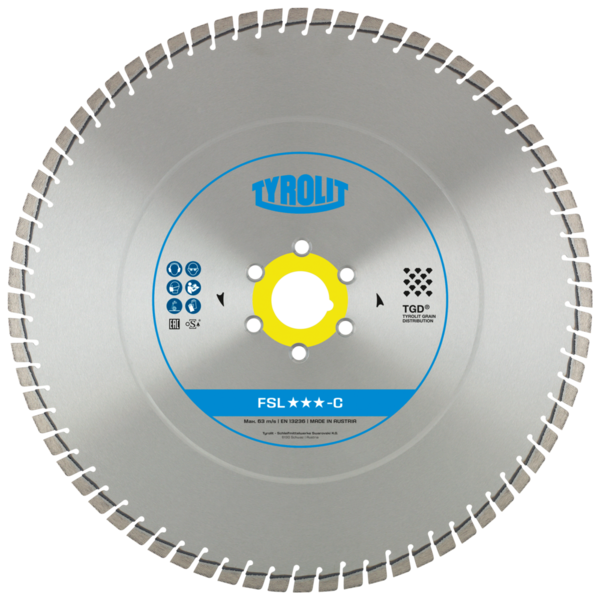 Diamond blade Tyrolit Premium FSL-C 450 x 3,9 mm