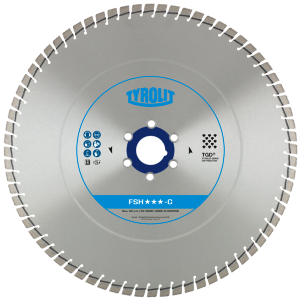 Diamond blade Tyrolit Premium FSH-C 600 x 5 mm