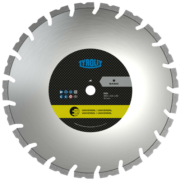Diamond blade Tyrolit Basic DCU 300 x 2,6 mm C3W