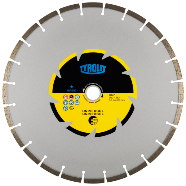 Tarcza diamentowa Tyrolit Basic DCU 450 x 3,6 mm