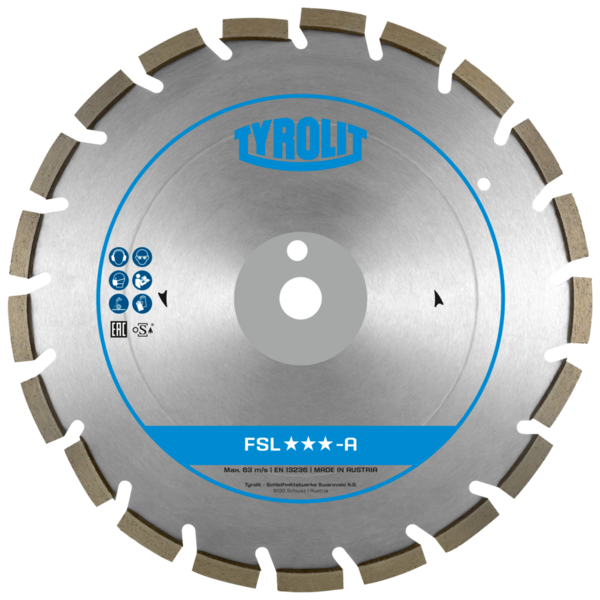 Diamond blade Tyrolit Premium FSL-A 450 x 5 mm