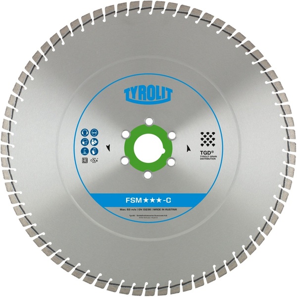 Diamond blade Tyrolit Premium FSM-G4 300 x 2,4 mm