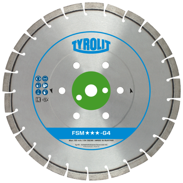Diamond blade Tyrolit Premium FSM-G4 350 x 2,8 mm