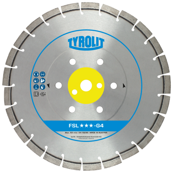 Diamond blade Tyrolit Premium FSL-G4 350 x 2,8 mm