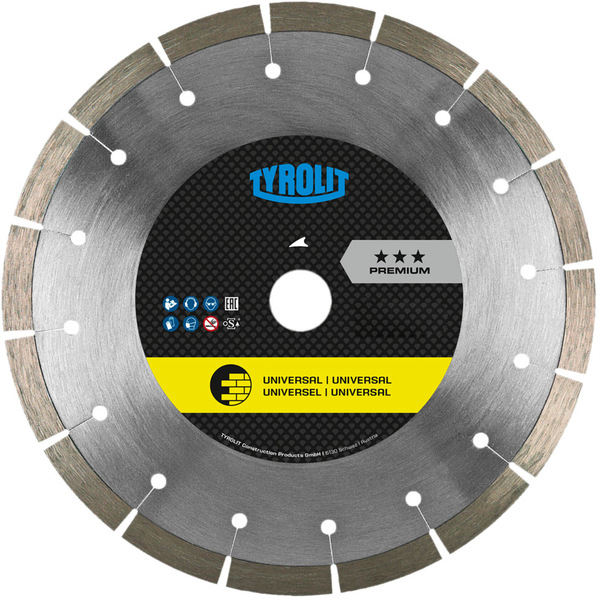 Diamond blade Tyrolit Premium DCU-S Silent 230 x 2,6 mm