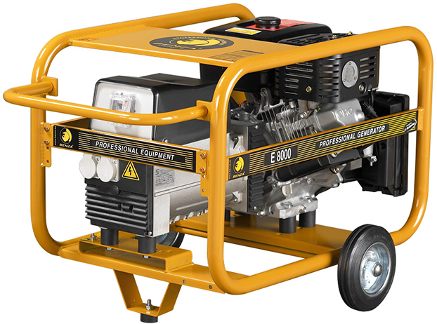 Single phase power generator unit Benza E-8000-N-AVR