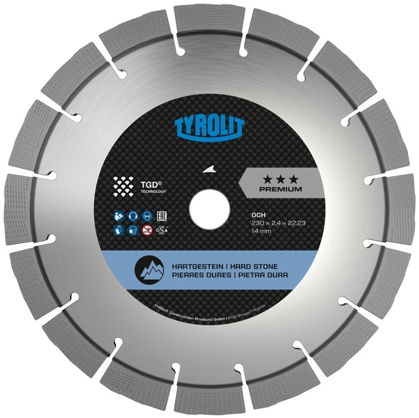 Diamond blade Tyrolit Premium DCH TGD 300 x 2,6 mm