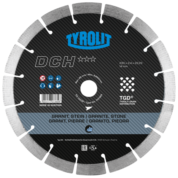 Diamond blade Tyrolit Premium DCH TGD 300 x 2,6 mm x 25,4 MM