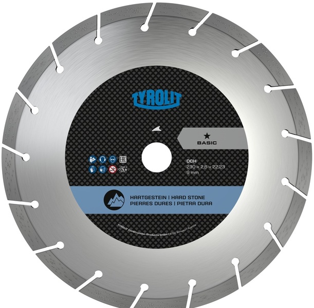 Diamond blade Tyrolit Basic DCH 230 x 2,6 mm