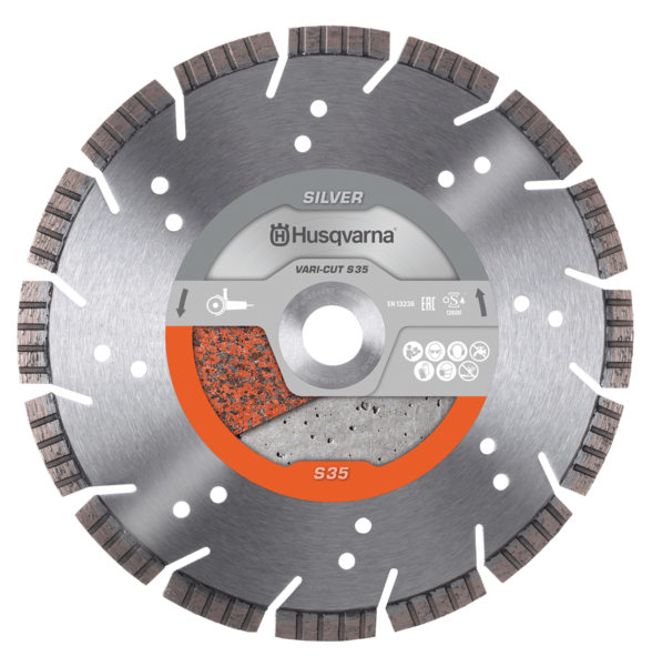 Tarcza diamentowa Husqvarna Vari-Cut S35 230 mm do betonu i kamienia naturalnego