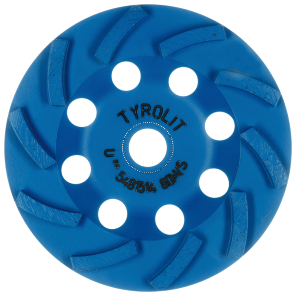 Tarcza szlifierska Tyrolit Standard DGU-Turbo 125 mm do betonu i kamienia naturalnego (szerokość 20 mm)