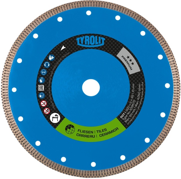 Diamond blade Tyrolit Premium DCT 300 x 2 mm