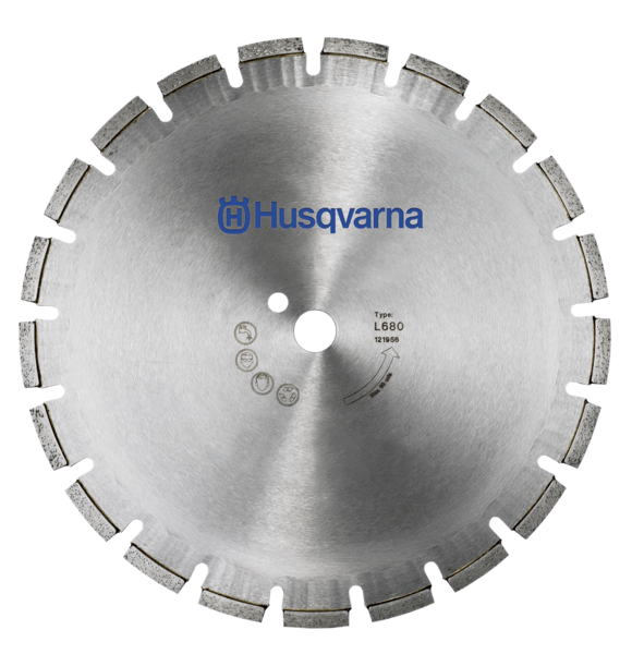 Tarcza diamentowa Husqvarna L680 350 mm do asfaltu (szerokość segmentu 8 mm)
