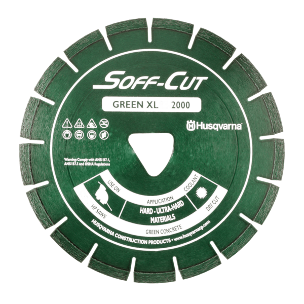 Diamond blade for Husqvarna XL14-2000 Soff-Cut power cutters