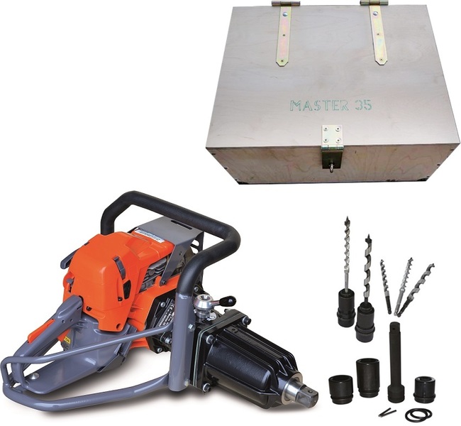 Rail impact wrench Airtec MASTER 35 (set) isprzet.pl online store