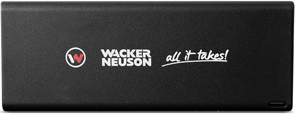Power bank 3000 mAh Super Slim Wacker Neuson