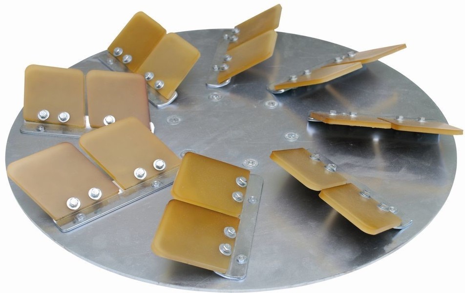 Grouting plate for Dr. Schulze EFS 135 floor grinding machine