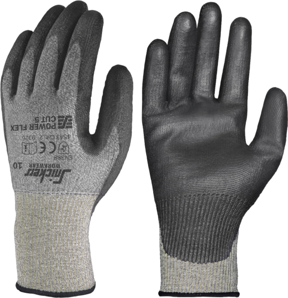 Cut resistant gloves (level 5) Snickers Power Flex Cut 5