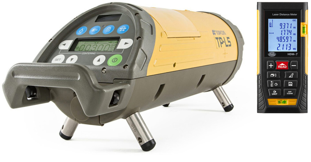 Niwelator laserowy (rurowy) Topcon TP-L5G (+ dalmierz)