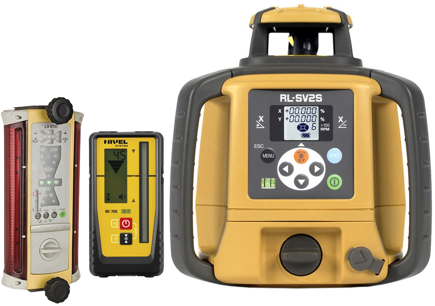 Laser level Topcon RL-SV2S Digital (+ LS-B110 laser sensor)