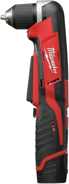 Subkompaktowa wiertarka kątowa Milwaukee C12 RAD-202B (+ 2x akumulator 2 Ah + ładowarka + torba)