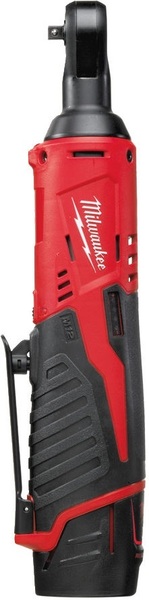 Grzechotka udarowa ¼″ Milwaukee M12 IR-201B (+akumulator 2 Ah + ładowarka + torba)
