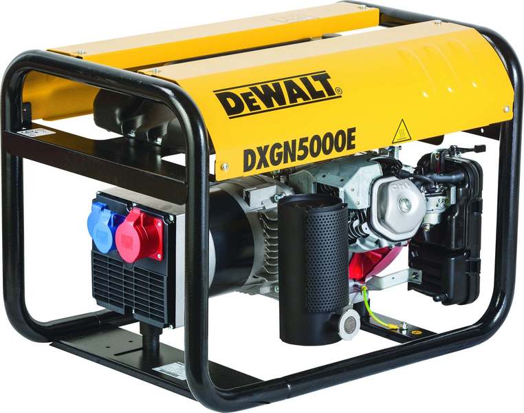 Three phase power generator unit DeWalt DXGN 5000E AVR