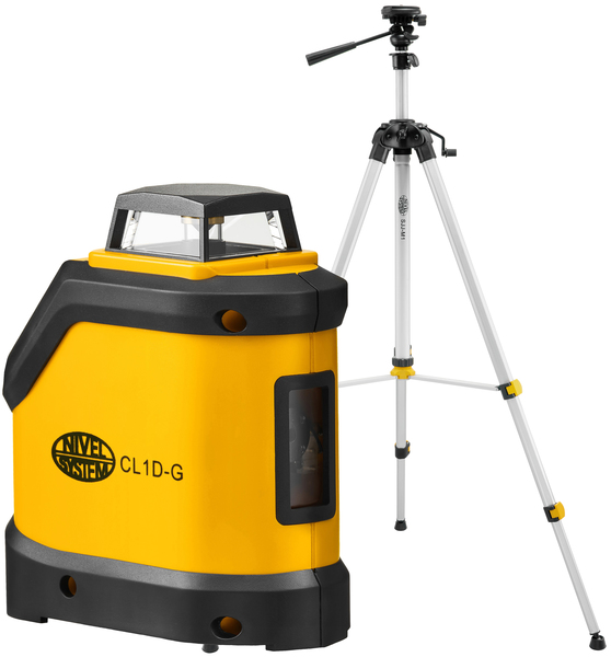 Multi-purpose cross laser Nivel System CL1D-G (+ tripod)