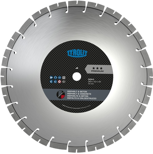 Diamond blade Tyrolit Premium DCA+C 400 x 3,2 mm