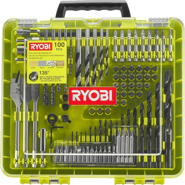 Accessories kit Ryobi RAKDD100 (100 pieces)