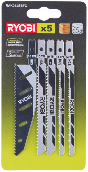 Set of blades Ryobi RAK05JSBFC (5 pc)