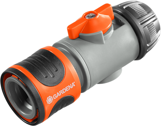 Hose connector with control valve Gardena OGS 1/2″
