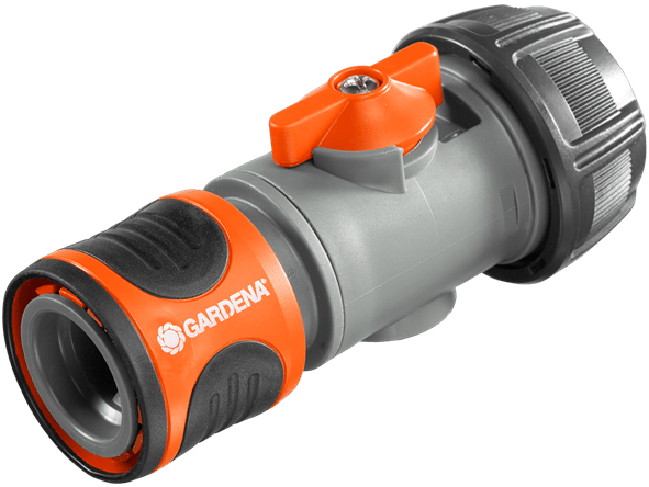 Hose connector with control valve Gardena OGS (3/4″)