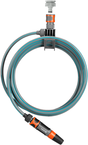 Spiral hose Gardena city gardenieng with cleaning nozzle - 7,5 m