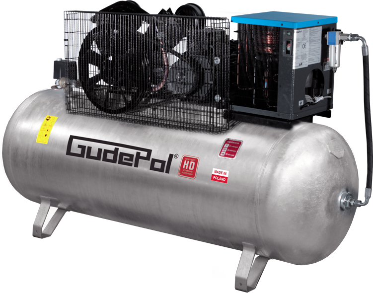 Piston compressor Gudepol HD VT100/500/1200