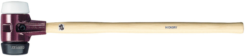Long cast steel housing hammer Halder Simplex EH3027 80 mm (superplastic + composite rubber)