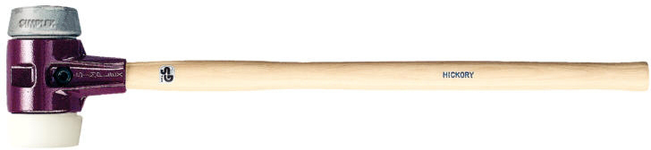 Młotek Długi Halder Simplex EH3089 80 mm (nylon + aluminium)