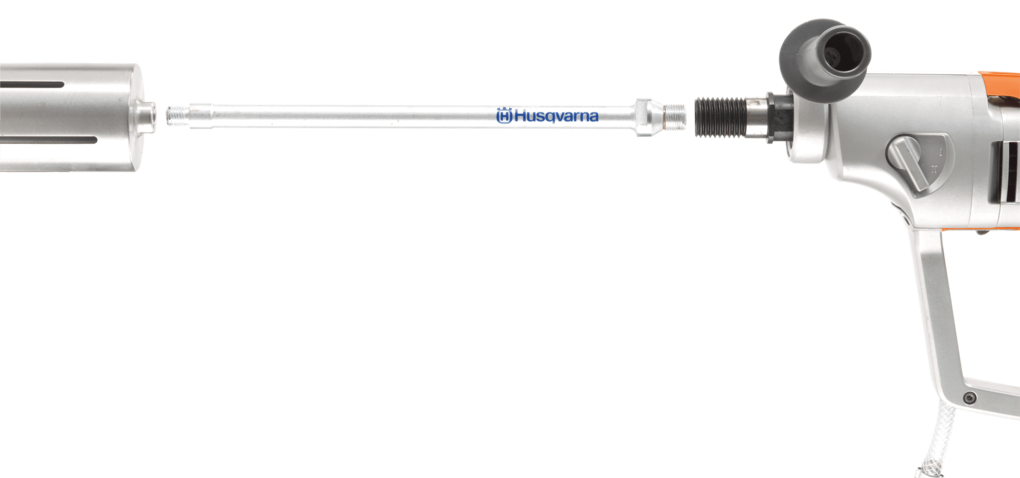1/2'' GM 1/2'' GF extension drill bit for Husqvarna DM 230, DM 220 core drill and DMS 240, DMS 160 AT, DMS 160 A core drill with tripod (100 mm)
