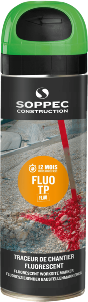 Green spray paint Soppec FLUO TP