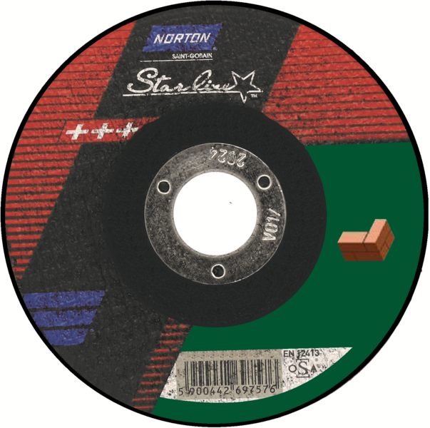 Abrasive disc for beton Norton Starline C30R 230 mm
