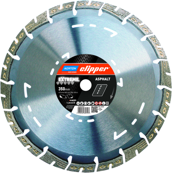 Diamond blade Norton Clipper Extreme Asphalt 350 mm (25.4 mm)