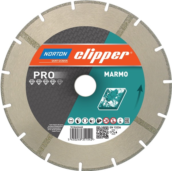 Diamond blade Norton Clipper Pro Marmo 115 mm