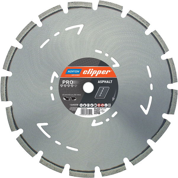 Diamond blade Norton Clipper Pro Asphalt 600 mm (25.4 mm)
