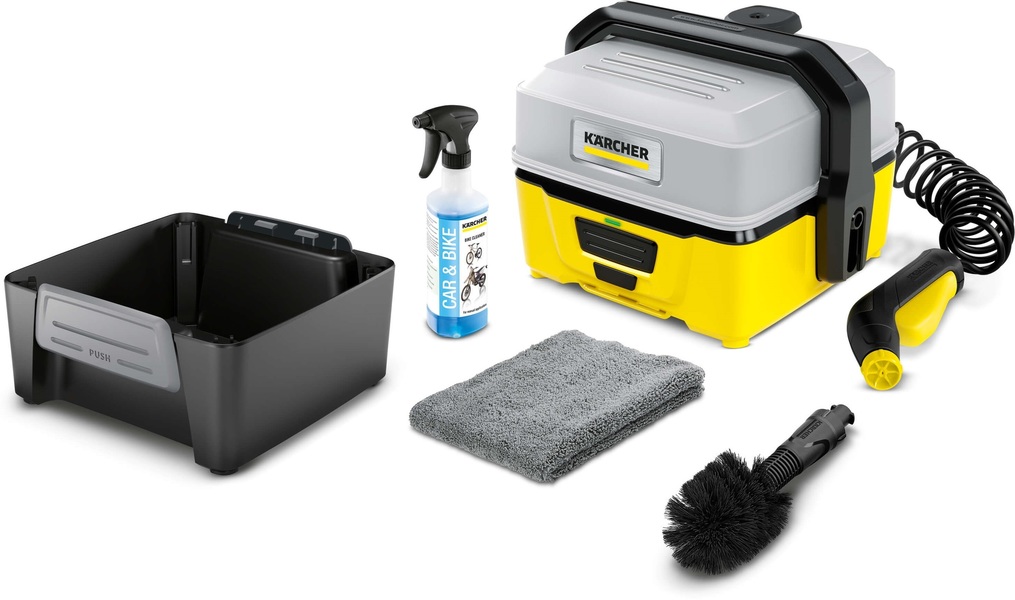 Mobile outdoor cleaner Kärcher OC 3 with Bike set