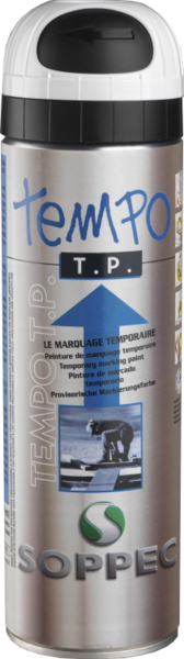 White spray paint Soppec TEMPO TP