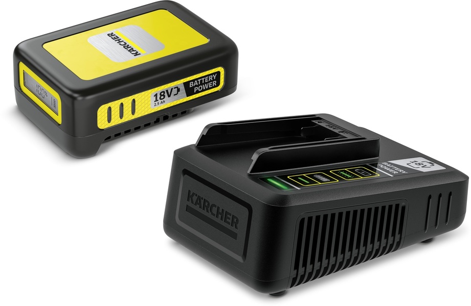 Battery with fast charger Kärcher 18 V 2.5 Ah