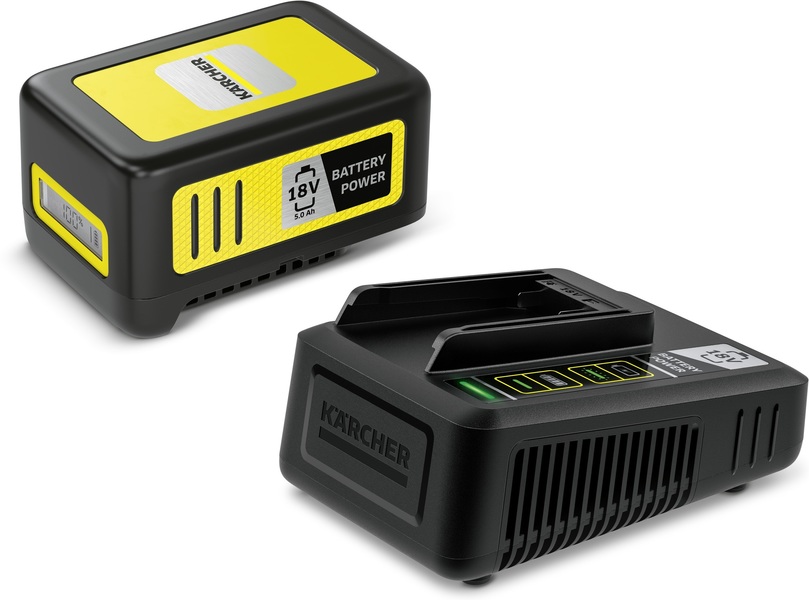 Battery with fast charger Kärcher 18 V 5 Ah